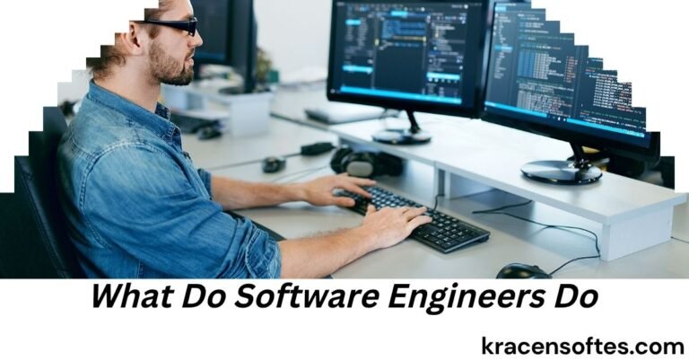 What Do Software Engineers Do