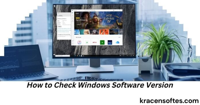 How to Check Windows Software Version