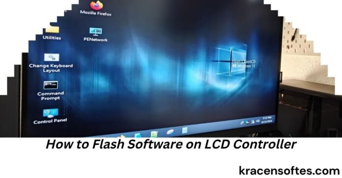 How to Flash Software on LCD Controller