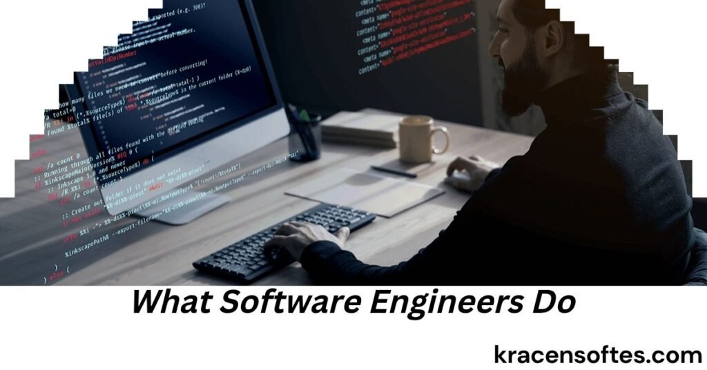 What Software Engineers Do