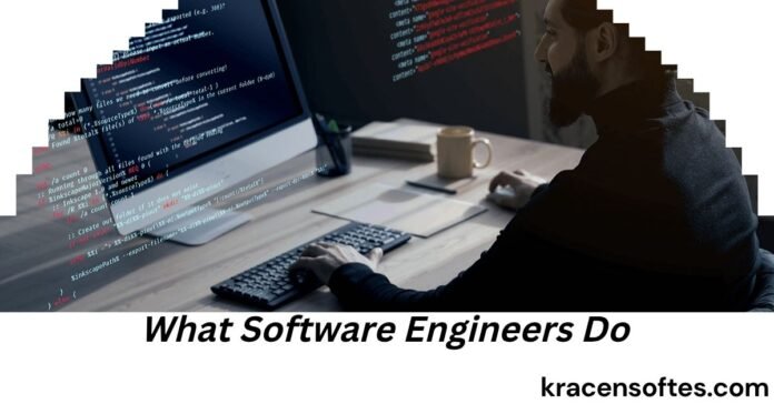 What Software Engineers Do